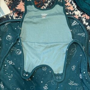 Woolino All Seasons Space-Print Kids Sleep Bag